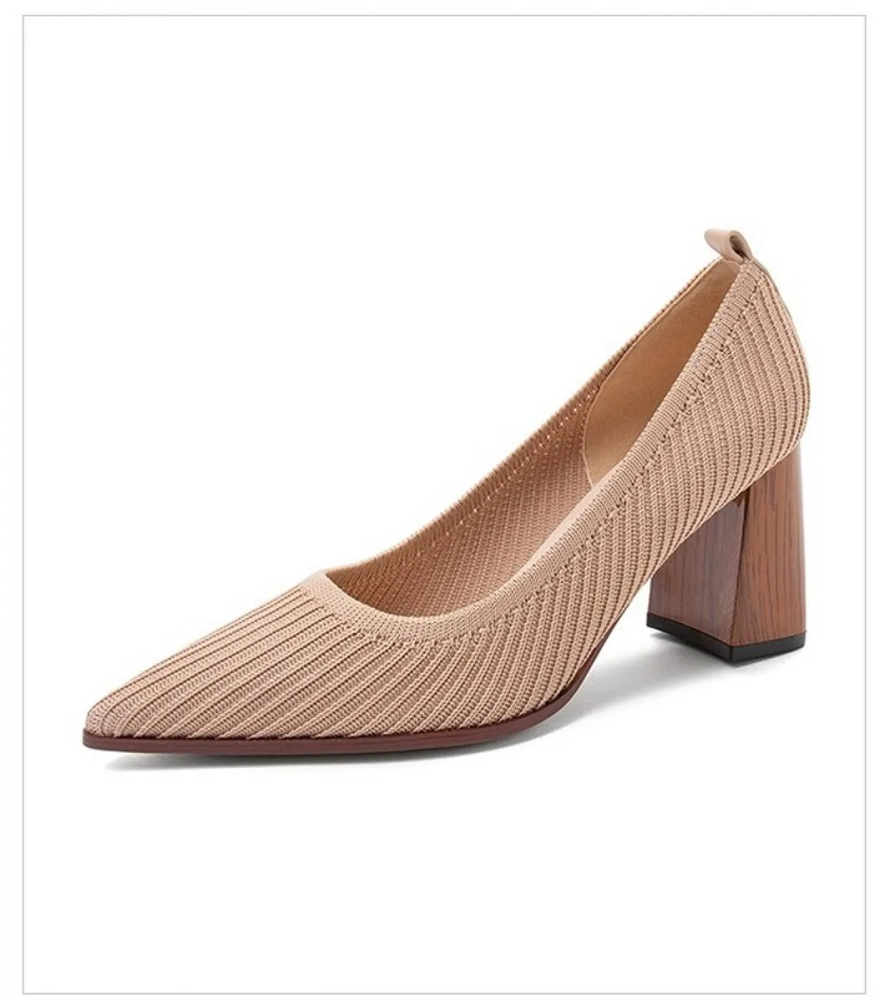 2022 New Mesh Traspirante Highheels Tessuto di alta qualità Shallow Punta a punta Party Summer Highheel Scarpe da donna Zapatill