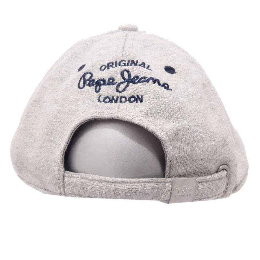 2030AF cappello bimbo boy PEPE JEANS grey/blue vintage style cotton hat kid