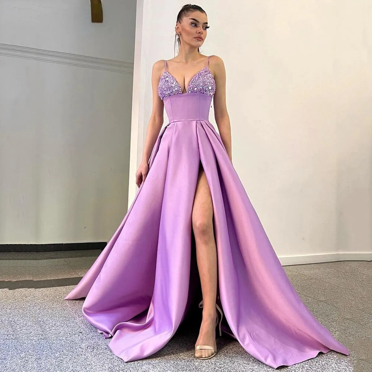 Abiti eleganti Abiti da cerimonia per le donne Festa di nozze Abito da sera Abito da ballo Abito lungo di lusso Adatto Richiesta