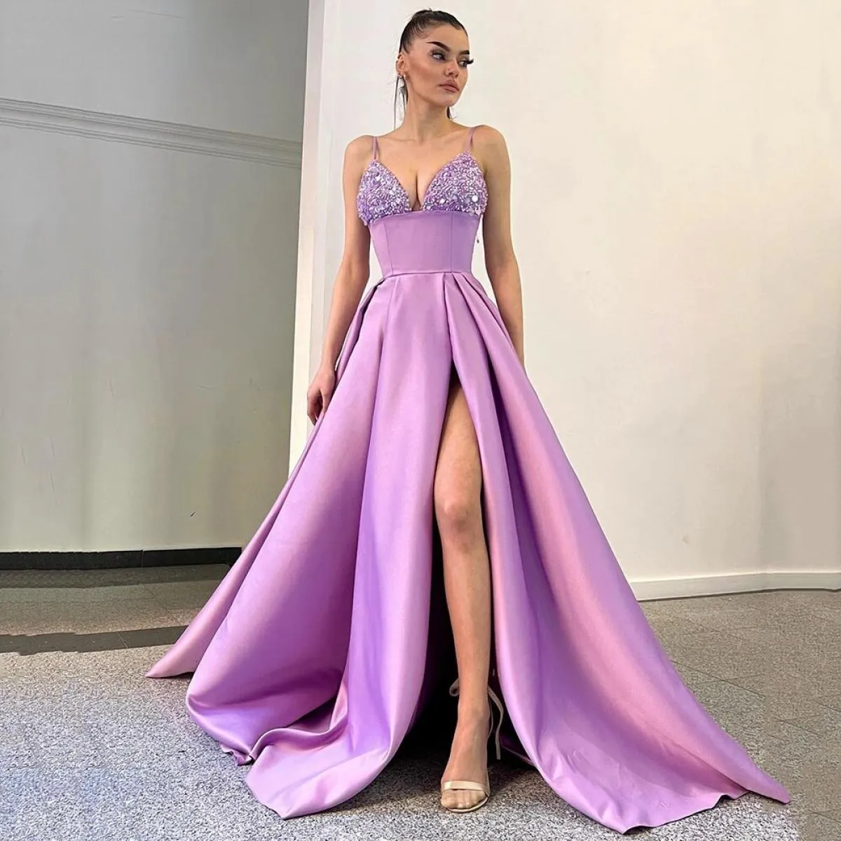 Abiti eleganti Abiti da cerimonia per le donne Festa di nozze Abito da sera Abito da ballo Abito lungo di lusso Adatto Richiesta