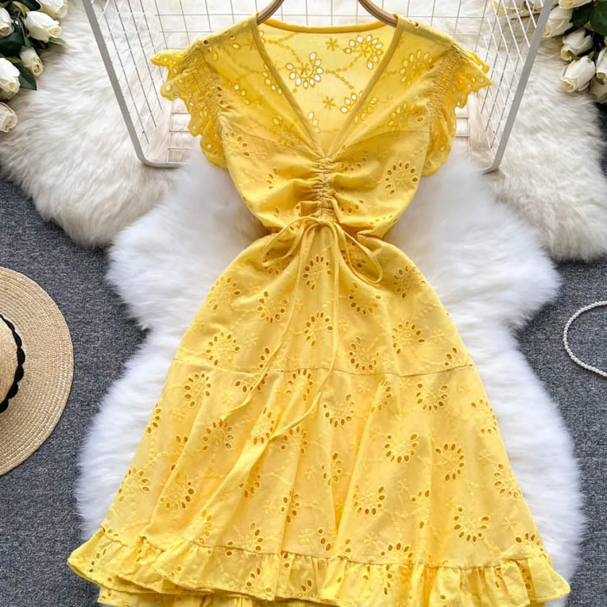 Abito senza maniche Donna Estate Abiti estivi da donna Abbigliamento donna Estate Donna