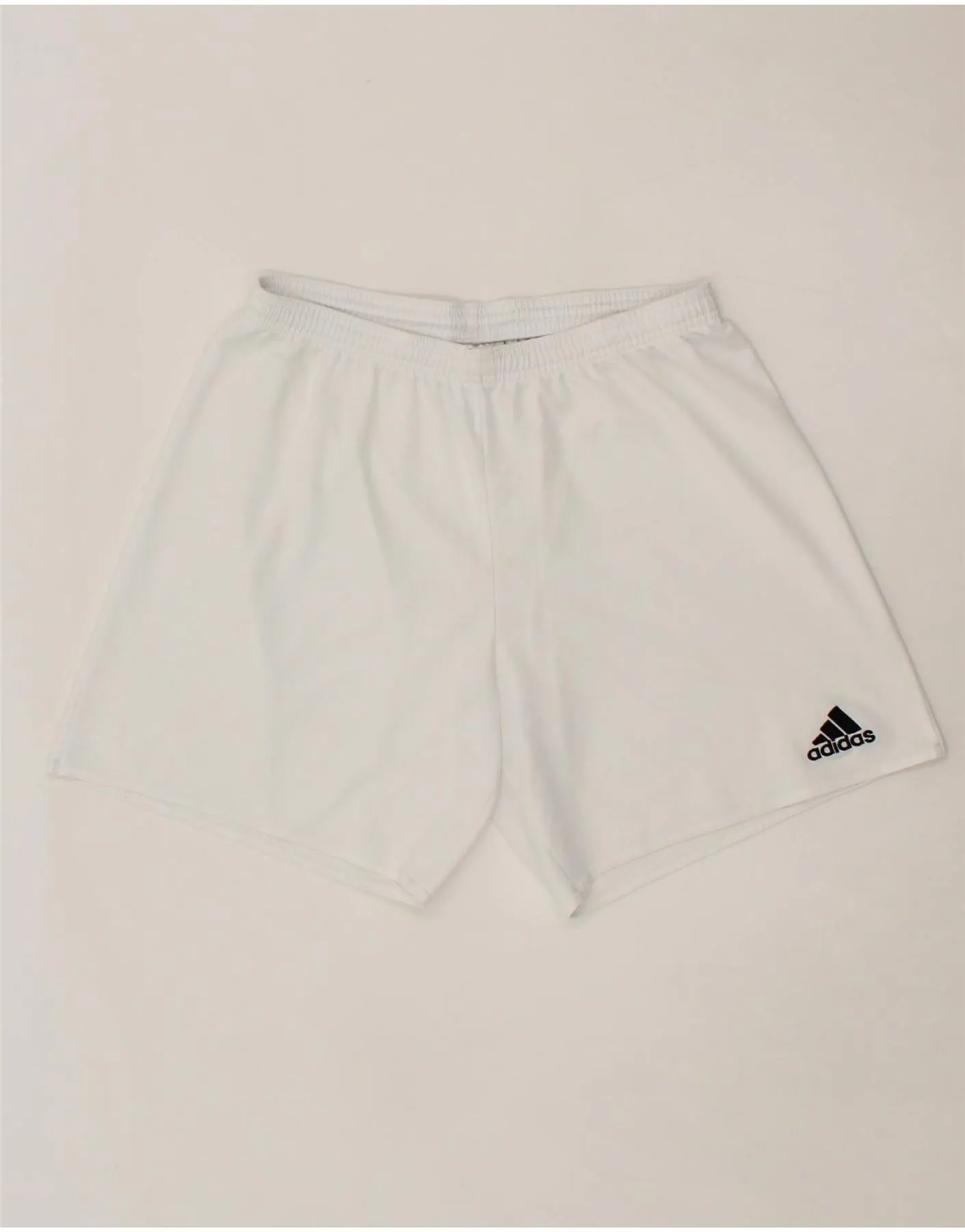 ADIDAS Mens Climalite Sport Shorts Large  White Polyester