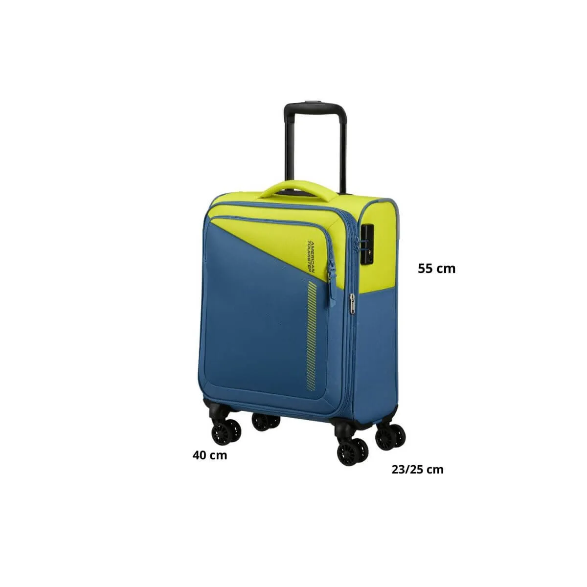 AMERICAN TOURISTER BAGAGLIO A MANO MF7-001-74 DARING DASH LIME CORONET  