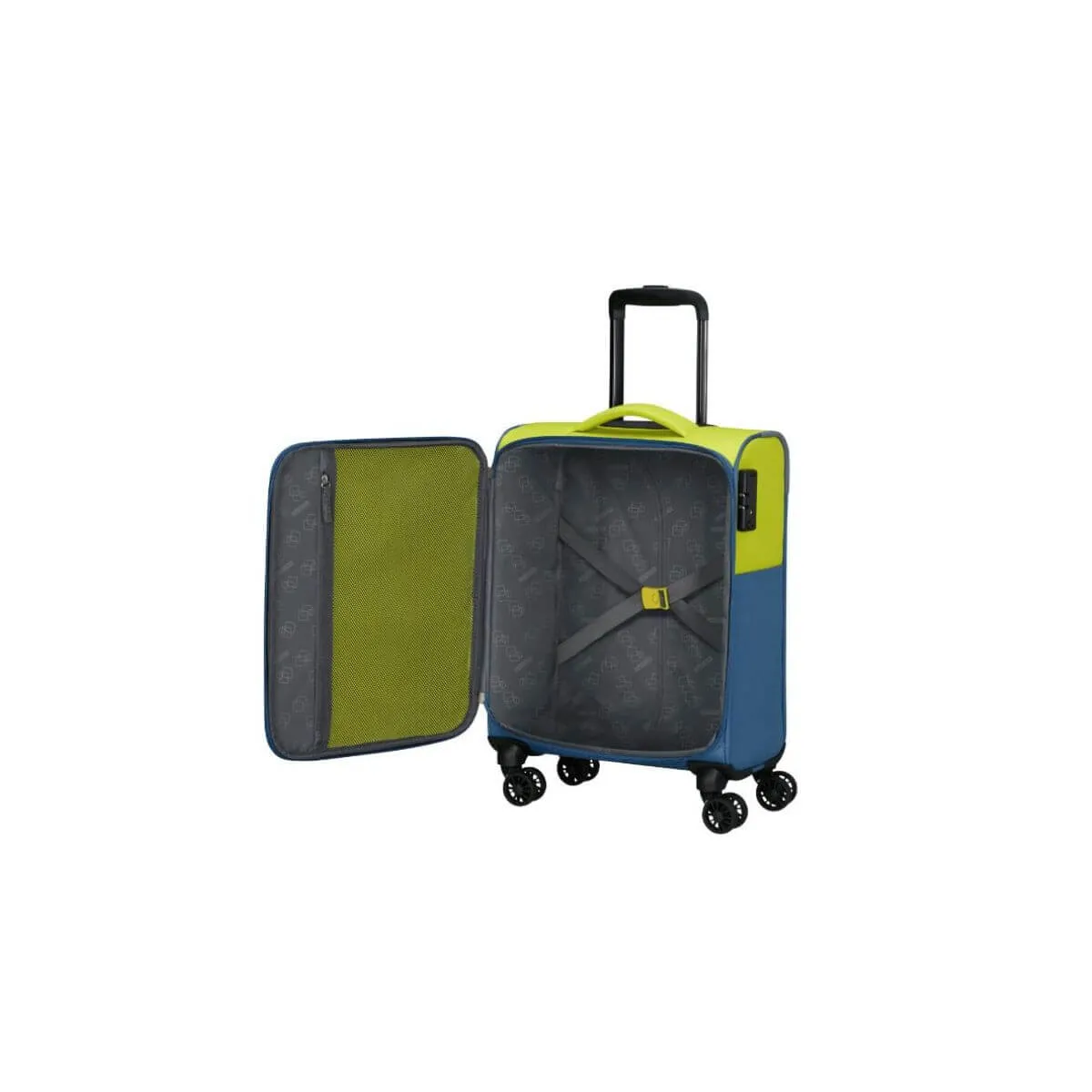 AMERICAN TOURISTER BAGAGLIO A MANO MF7-001-74 DARING DASH LIME CORONET  