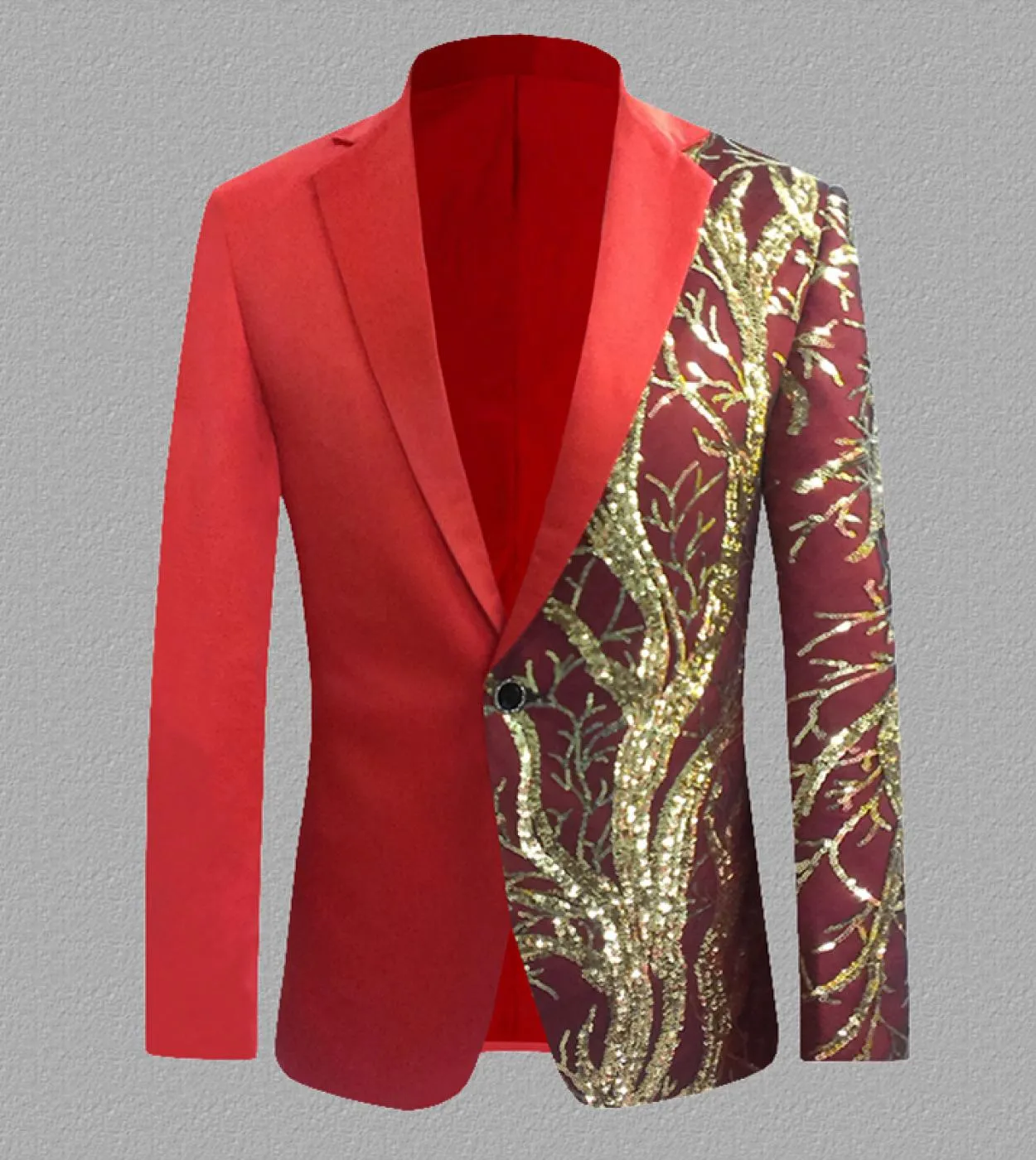 Blazer lucido da uomo Blazer lucido da uomo Blazer Giacca Drama Costume Club Blazer 2023 Uomo