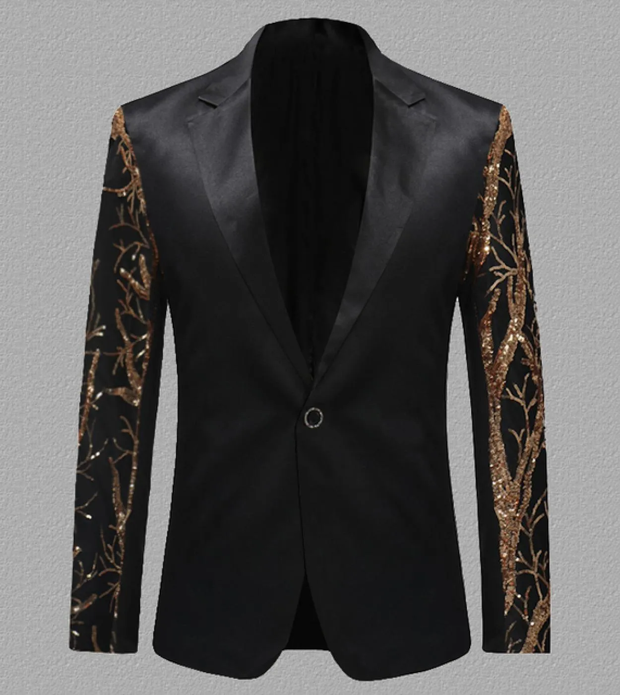 Blazer lucido da uomo Blazer lucido da uomo Blazer Giacca Drama Costume Club Blazer 2023 Uomo