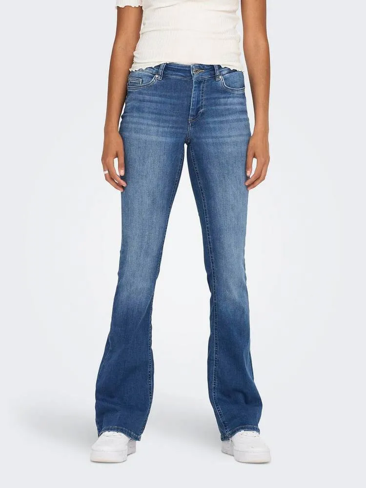 Blush Mid Flared - Jeans