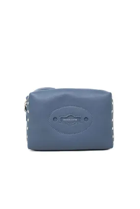 Borsa Oda Piuma Knot blu atmosfera