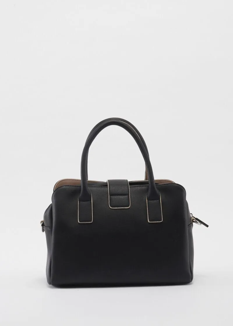 Borsa top handle con girello