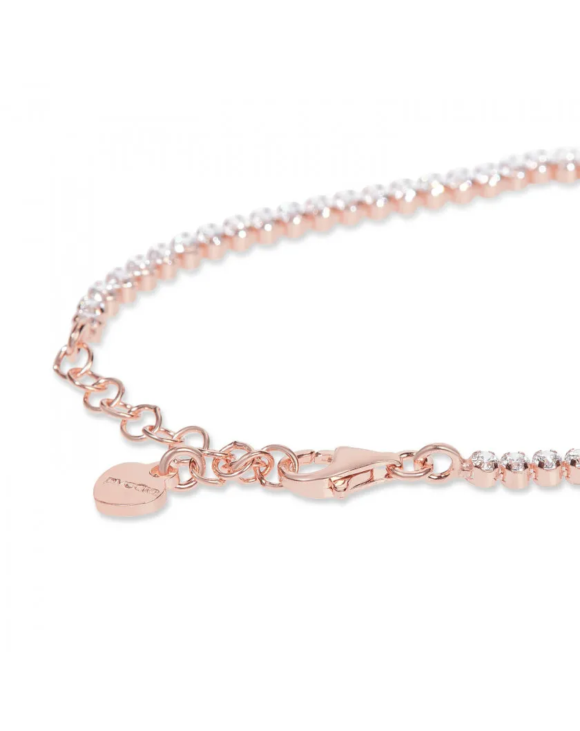 Bracciale Tennis DVCCIO in argento con iniziale BTCAGR
