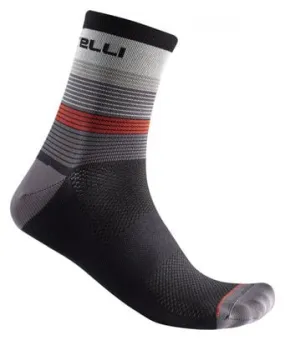 Calze Castelli Scia 12 Grigio/Nero