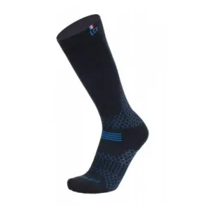 Calze La Chaussette de France Rockies Merinos (nero/blu)