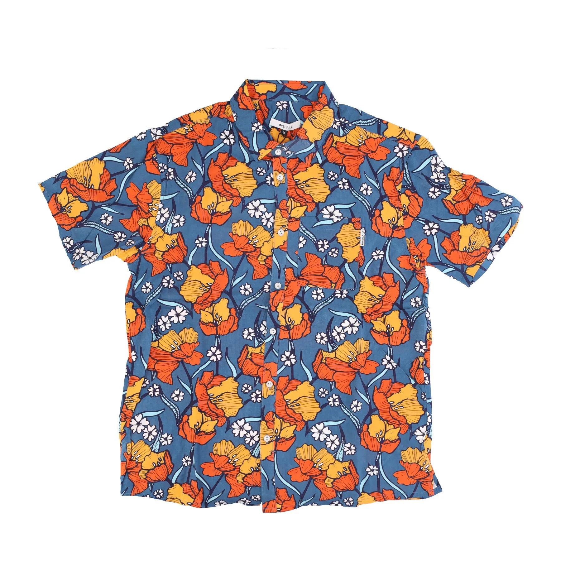 Camicia Manica Corta Uomo Resort Ssl Shirt Dark Orion