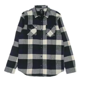 Camicia Manica Lunga Uomo Box Flannel Shirt Dress Blues/scarab