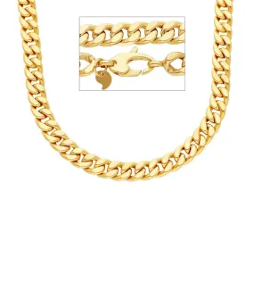 Collana Groumette Spessa Oro Giallo 9kt