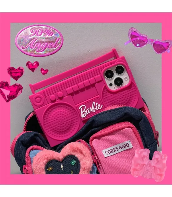 Cover old style radio Barbie