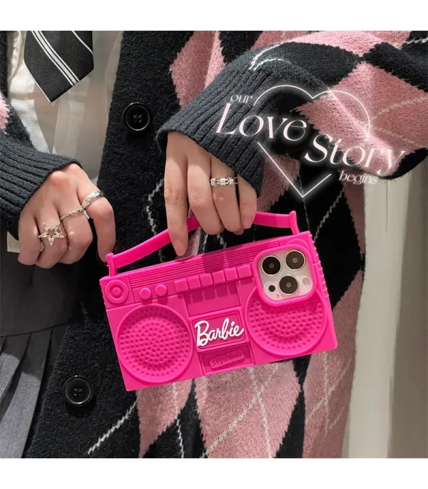 Cover old style radio Barbie