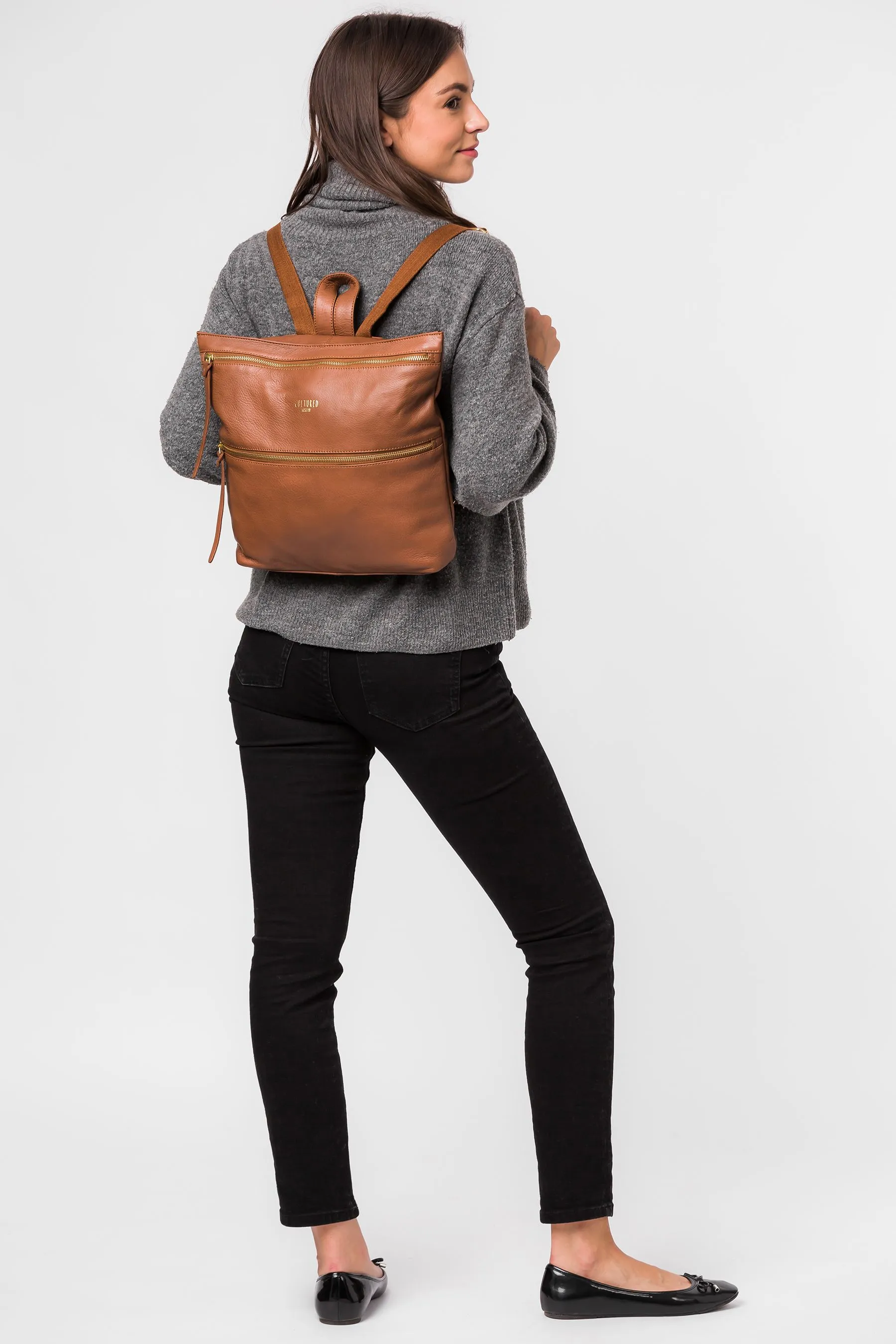 Cultured London - Addington - Zaino in pelle