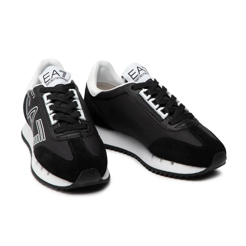 Ea7 Nero&Bianco Vintage Nero Bianco - Sneakers Uomo