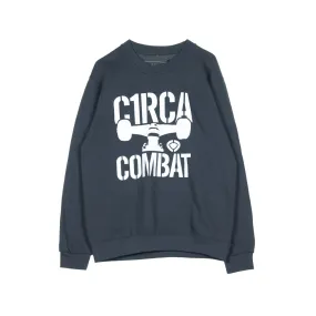 FELPA GIROCOLLO COMBAT CREW SMOKE