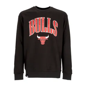 Felpa Leggera Girocollo Uomo Nba Arch Graphic Oversize Crew Chibul Black/front Door Red