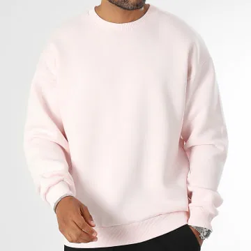 Felpa oversize girocollo Large 3051 Rosa