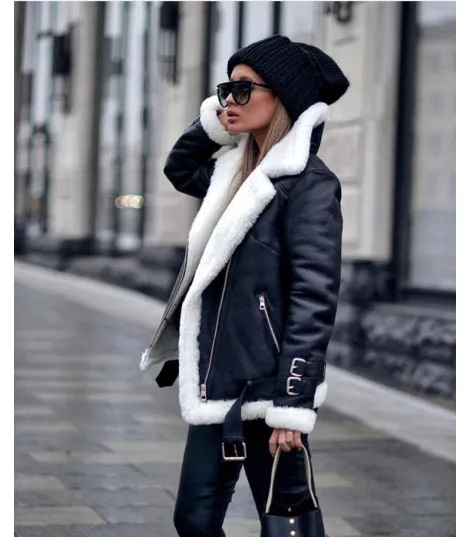 giacca montone donna