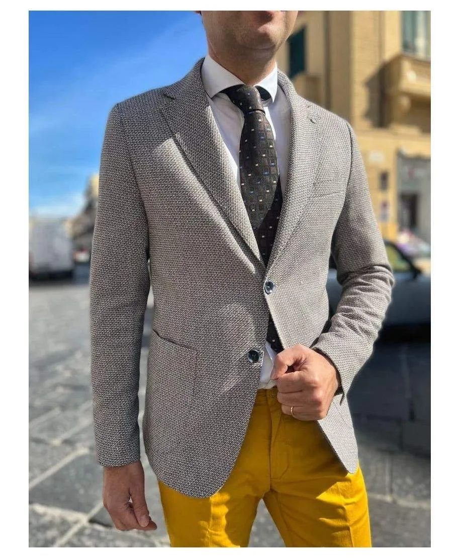 Giacca uomo grigia, Paul Miranda - Made in Italy