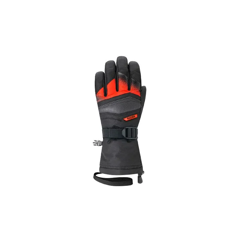 Guanti Racer Venom4 (NERO ROSSO) Bambino