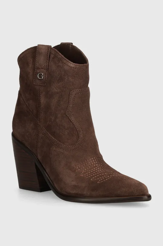 Guess stivali cowboy in pelle scamosciata JALELLA2
