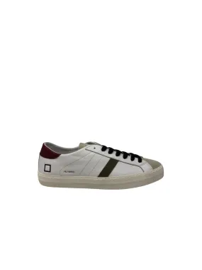 Hill Low Vintage Calf White-Bordeux