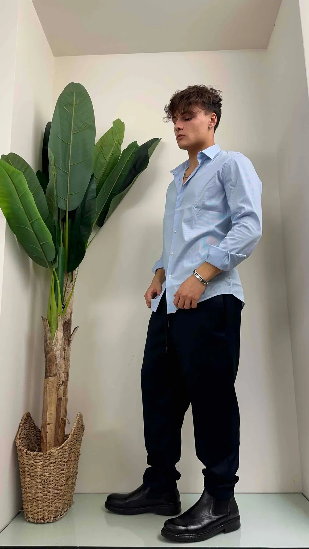IMPERIAL - C6407E230 - CAMICIA COTONE MILLERIGHE
