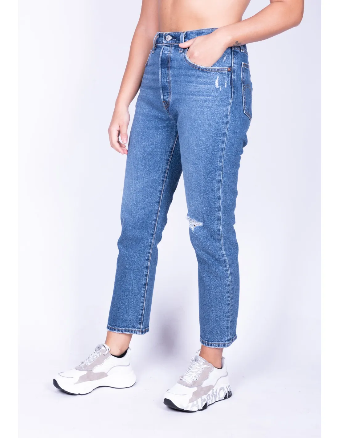 Jeans donna Crop Salsa Middle Levi's