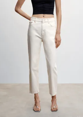 Jeans mom vita alta