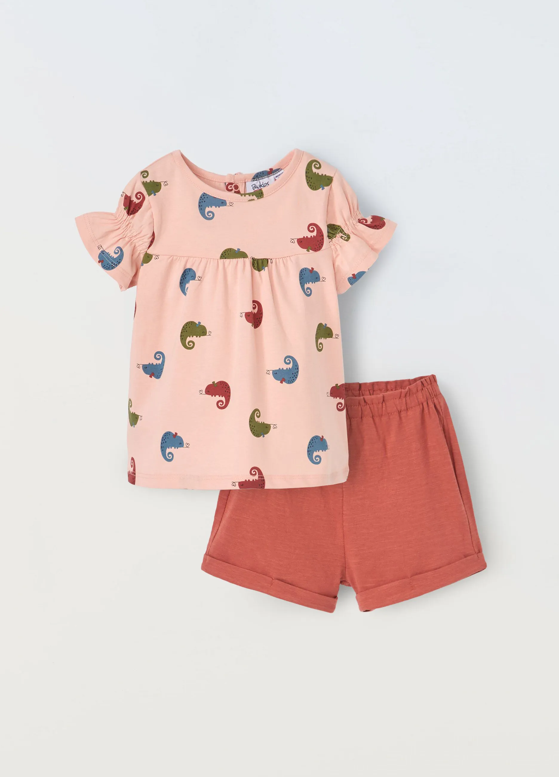 Jogging set in cotone stretch neonata
