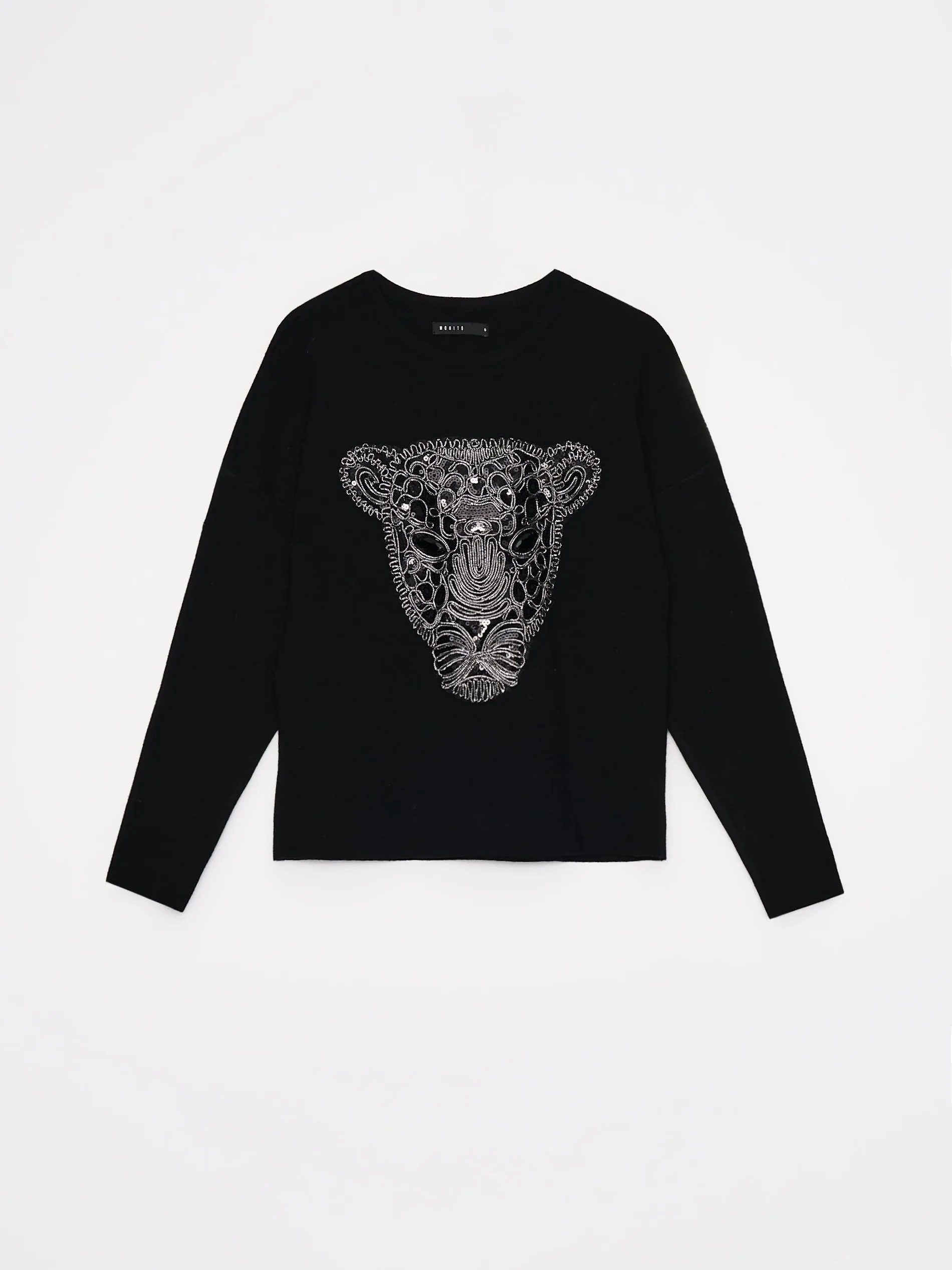 Maglione con paillette