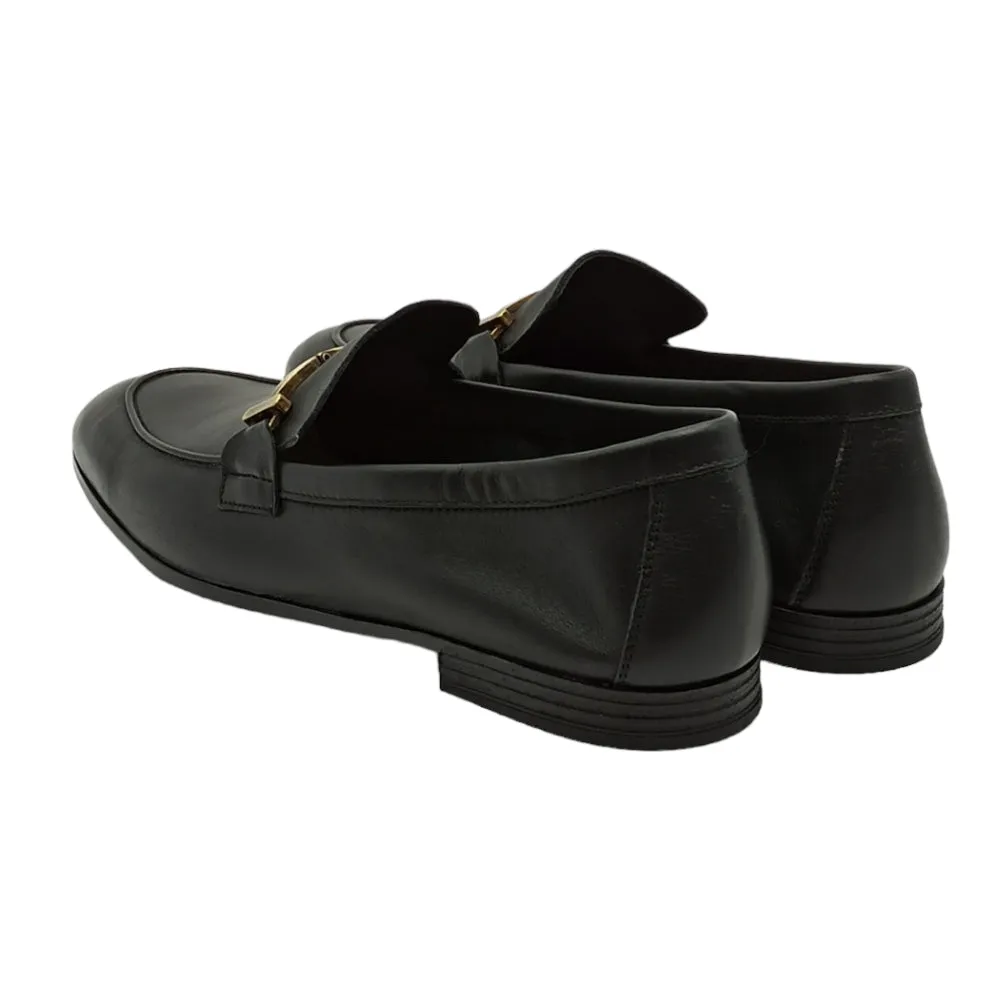 Mocassino Uomo PELLE Frau 34P6 nero
