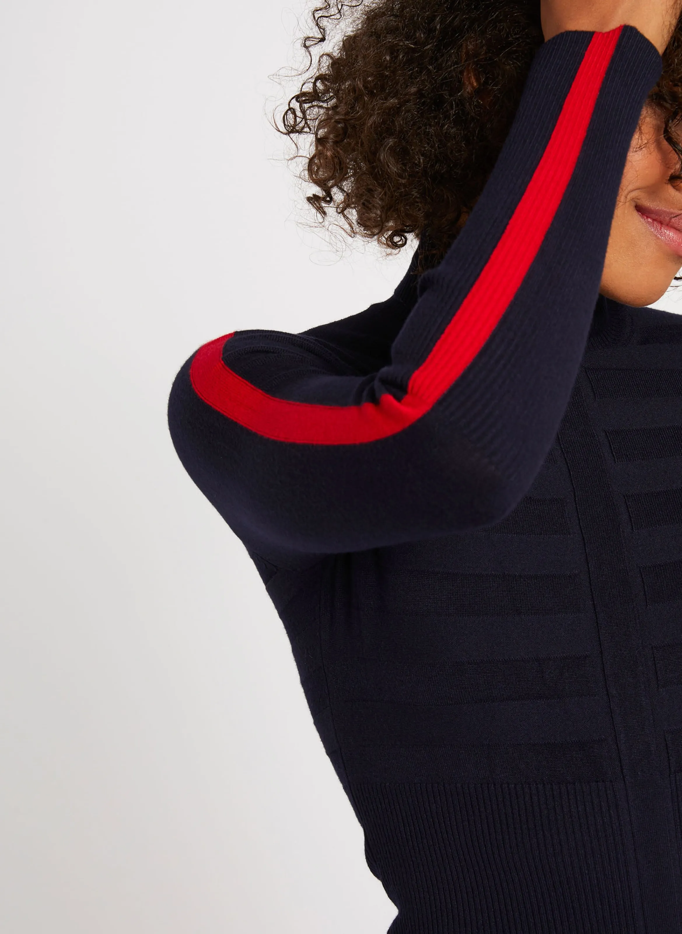  MORGAN   Maglione dolcevita aderente | Blu