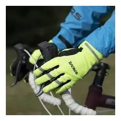 Paio di Guanti Proviz Visio Giallo Fluo