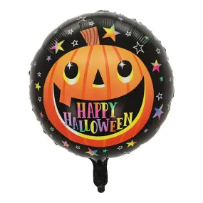 Palloncino Happy Halloween Zucca sorridente 45 cm - Party love