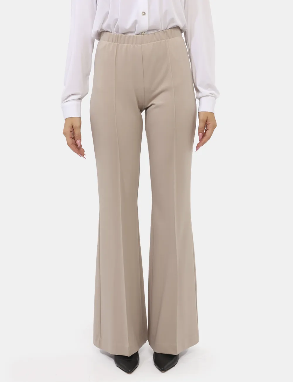 Pantaloni Materica Beige