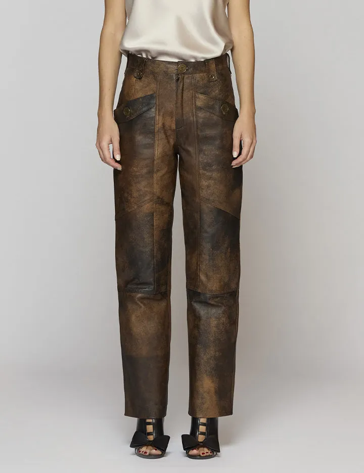 Pantaloni pelle