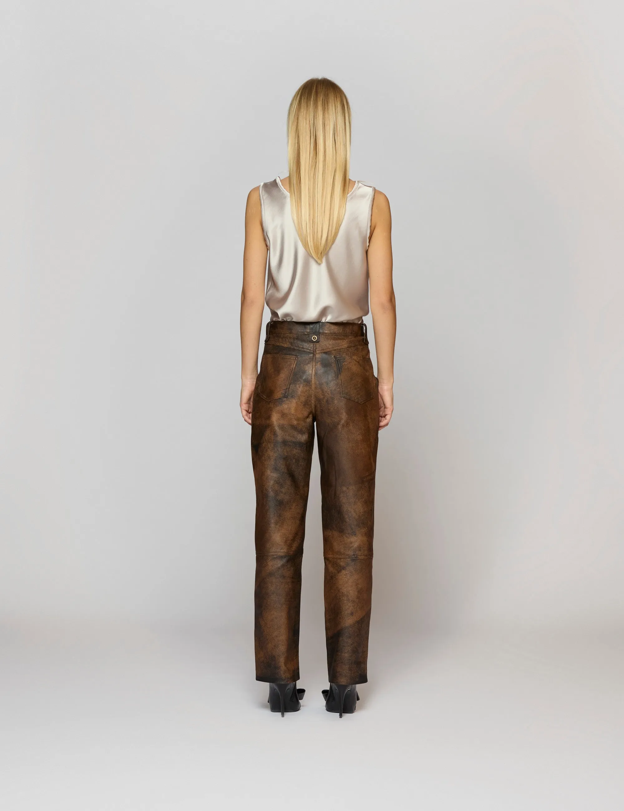 Pantaloni pelle