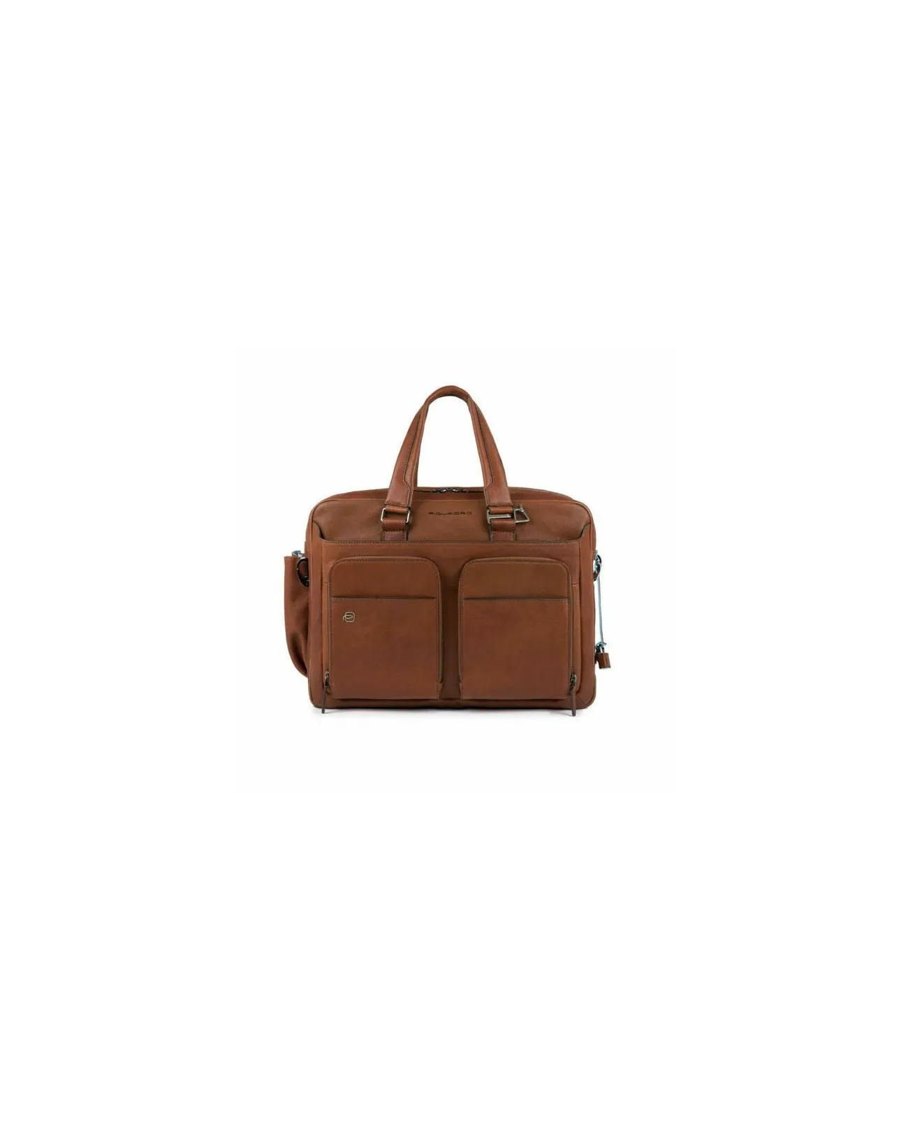 PIQUADRO - Cartella in pelle due manici BagMotic - Cuoio naturale - CA3950B3BM/CU | Studioarch.com