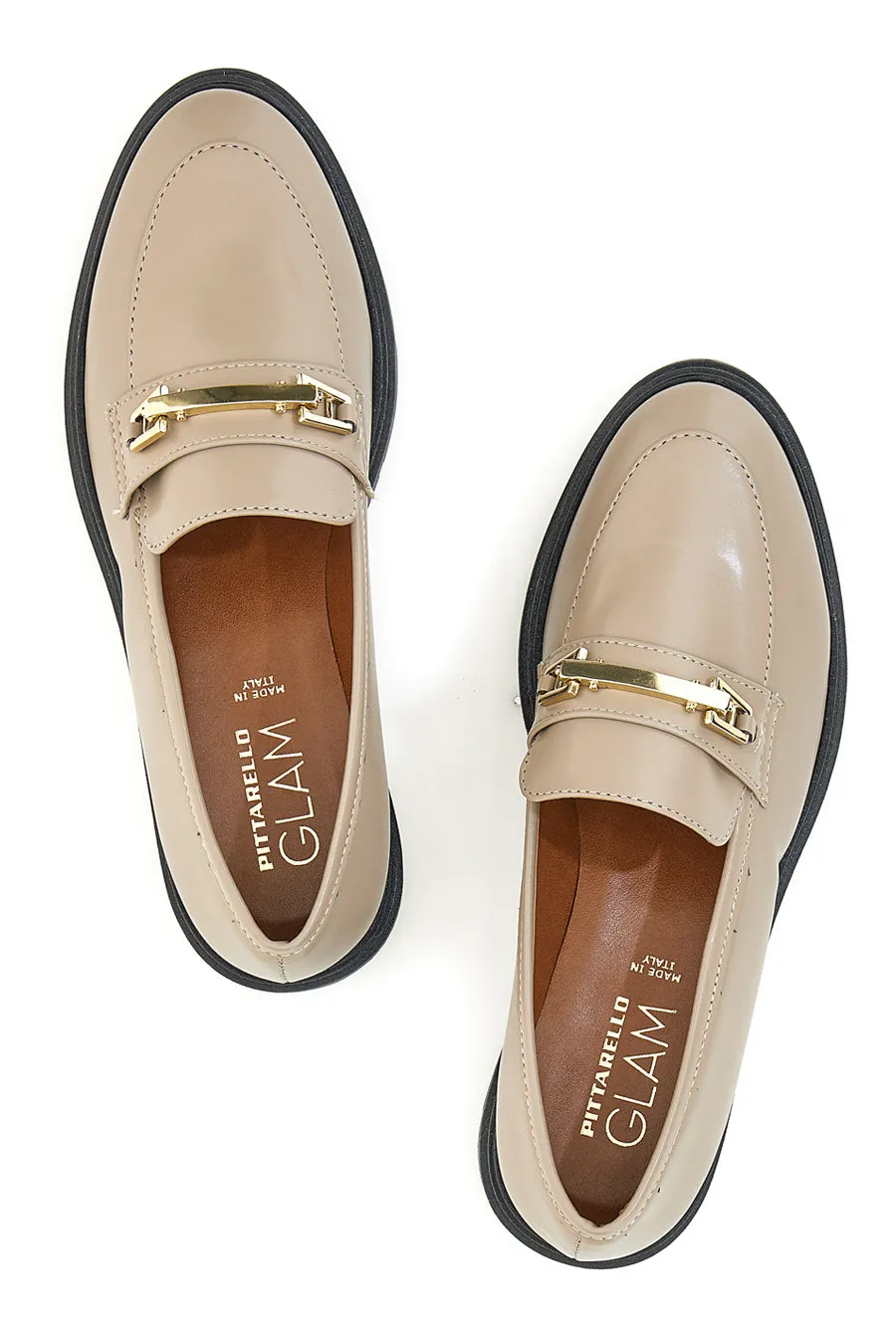   PITTARELLO GLAM Mocassini Pittarello Glam 3277 Beige