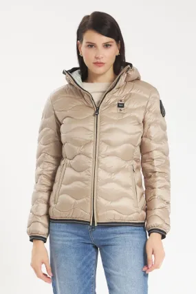 Piumino Donna Beige