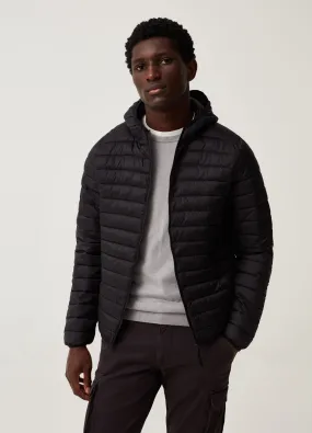 Piumino ultralight con cappuccio