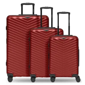 Redolz Essentials 18 4 ruote Set di valigie 3 pezzi con piega di espansione