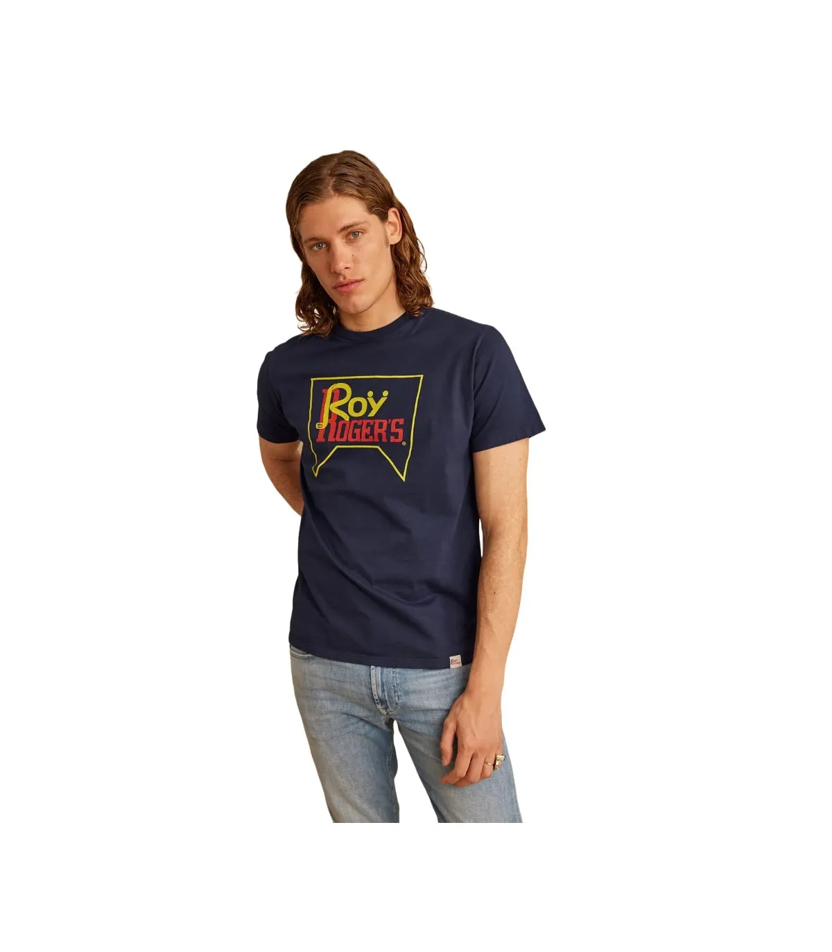 Roy Roger's Uomo T-Shirt Manica Corta