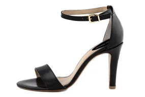 Sandali con tacco Donna In Pelle Nero